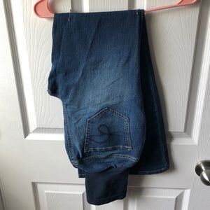 Indigo Blue Maternity Jeans Size Large